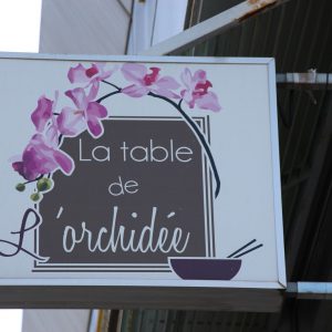 La Table de l'Orchidée